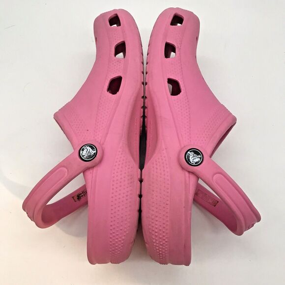 Crocs Classic Pink Clog Men's 6 - Women's 8  Comfort Shoe Slip On Water Sandal - Picture 8 of 11